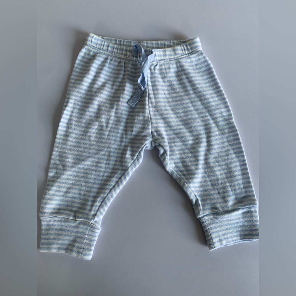 GAP Baby Blue Striped Pants